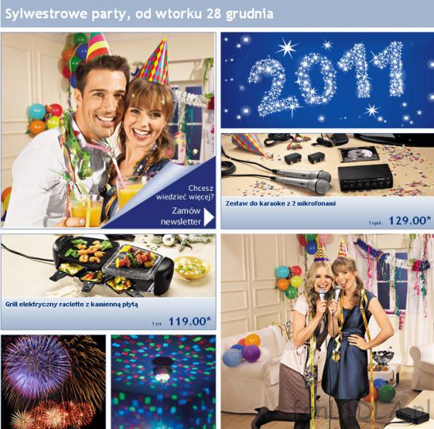 Sylwestrowe party, gazetka Lidl od wtorku 28 grudnia