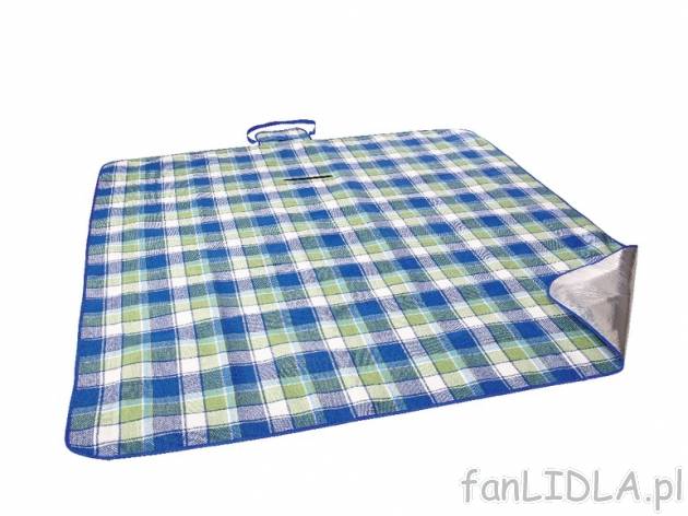 Mata piknikowa XXL , cena 39,99 PLN za 1 szt. 
- izolujący, niewchłaniający ...