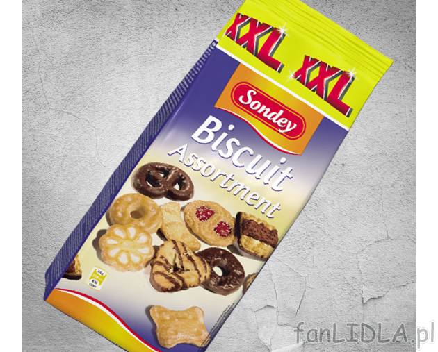 Mieszanka ciasteczek , cena 5,99 PLN za 440/550 g/1 opak. 
-  Różne rodzaje.