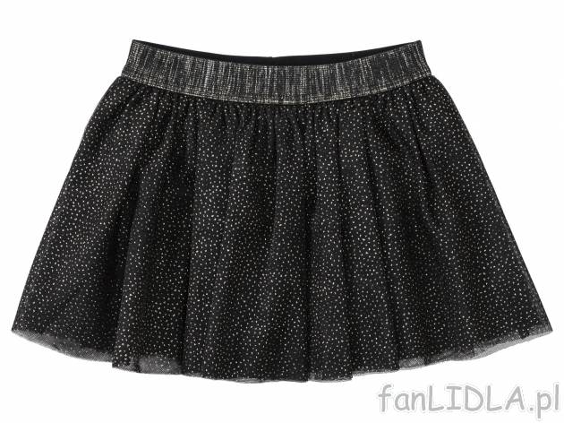 Spódnica, cena 19,99 PLN. Krótka spódniczka typu mini, z gumką w pasie. 
- ...