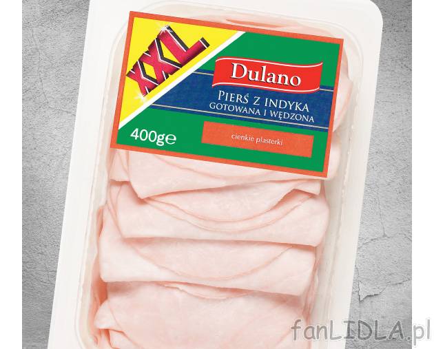 Szynka gotowana w plastrach , cena 9,99 PLN za 400 g/1 opak. 
- Różne rodzaje. ...