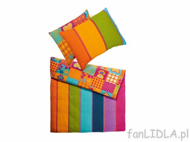 Dwustronna pościel z kory 220 x 200 cm Meradiso, cena 69,90 PLN za 1 opak. 
- ...