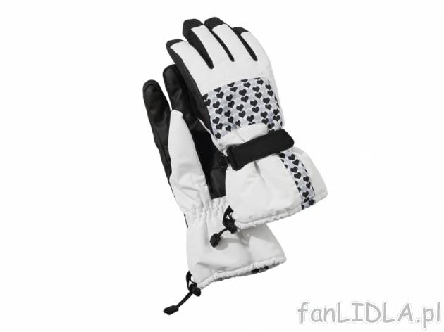 Rękawice snowboardowe Crivit Sports, cena 29,99 PLN za 1 para 
- ciepła podszewka
- ...