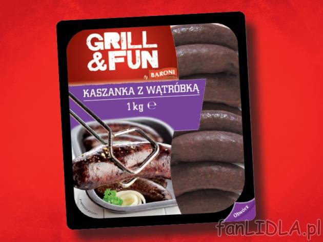 Kaszanka , cena 6,39 PLN za 1kg/1 opak.