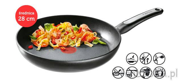Patelnia indukcyjna z THERMO-SPOT&reg; , cena 99,00 PLN za 1 szt. 
- patelnia ...
