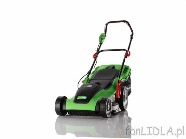 Elektryczna kosiarka do trawy 1800 W Florabest, cena 375,00 PLN za 1 szt. 
- silnik ...