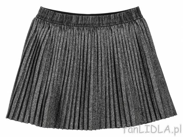 Spódnica typu mini, plisowana, z gumką w talii, cena 19,99 PLN 
- rozmiary: ...