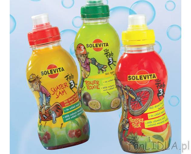 Nektar dla dzieci , cena 1,79 PLN za 300 ml/1 opak. 
- Do wyboru smaki: jabłko-marakuja, ...