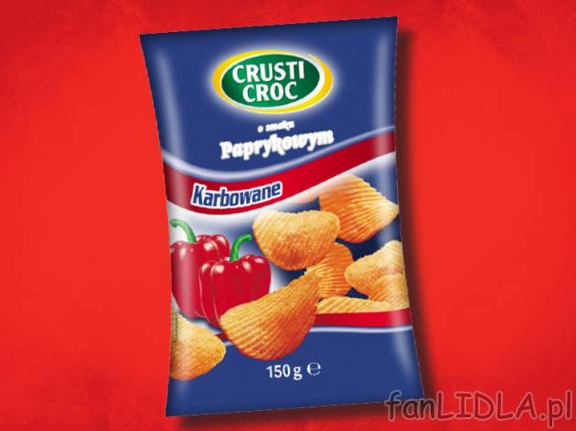 Chipsy ziemniaczane karbowane , cena 1,99 PLN za 150 g/ opak., 100g=1,33 PLN.