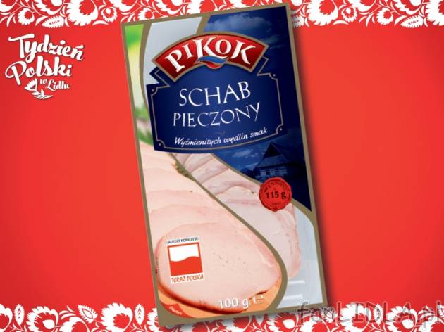 Schab pieczony , cena 2,99 PLN za 100g/1 opak.