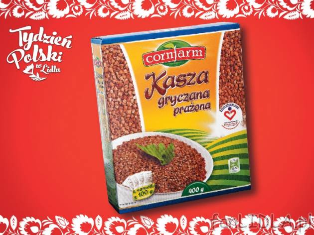 Kasza gryczana , cena 1,79 PLN za 4x100 g/1 opak., 1kg=4,48 PLN.