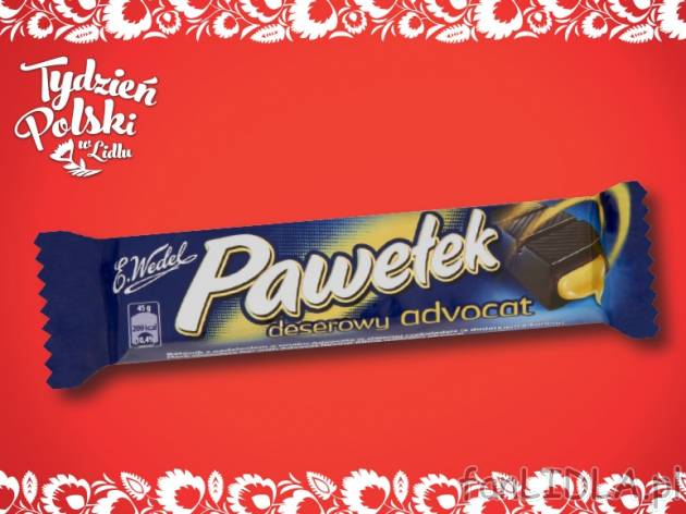 Batonik Pawełek , cena 1,49 PLN za 45g/1 szt., 100g=3,31 PLN.