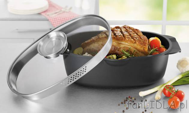 Uniwersalna brytfanna z odlewu aluminiowego cena 99PLN
- do beztłuszczowego gotowania
- ...