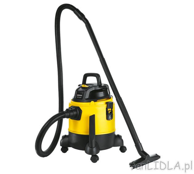 Odkurzacz do pracy na mokro i sucho 1300 W Parkside, cena 179,00 PLN za 1 opak. ...