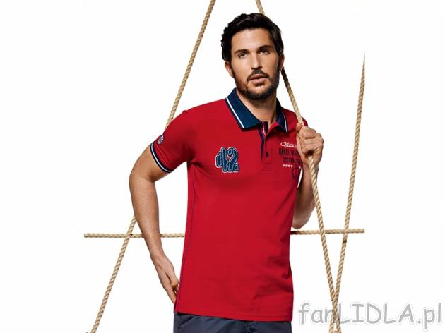 Koszulka polo Livergy, cena 25,00 PLN za 1 szt. 
- materiał: 100% bawełna 
- ...