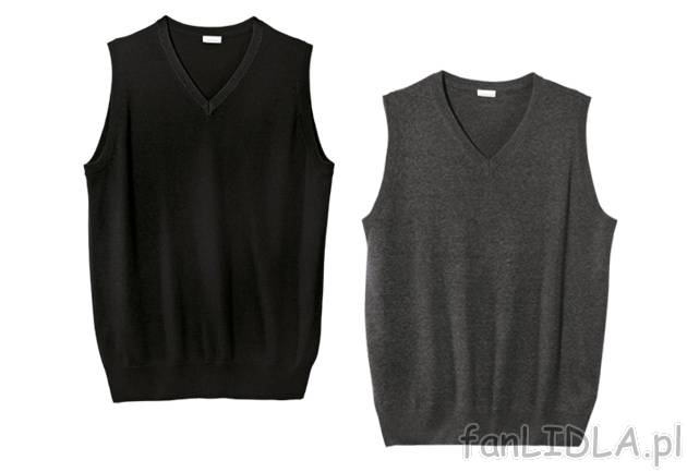 Bezrękawnik Livergy, cena 34,99 PLN za 1 szt. 
- materiał: 50% bawełna, 50% ...