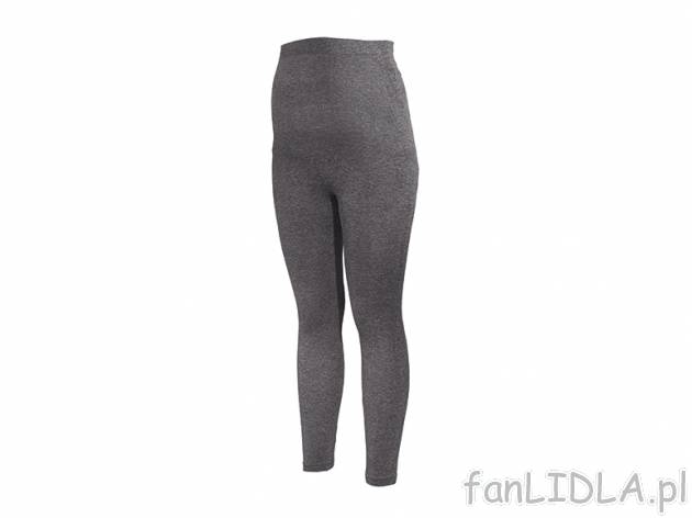 Legginsy ciążowe Esmara, cena 17,99 PLN za 1 szt. 
- odciążenie partii brzucha ...