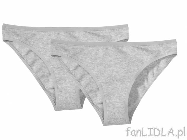 Figi damskie od marki Esmara, 2 pary , cena 9,99 PLN  
-  rozmiary: S-L