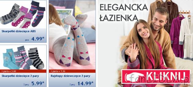 Gazetka Lidl z odzieżą dla dzieci