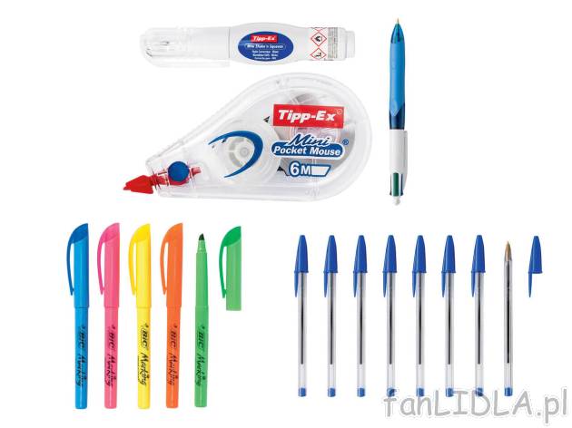 BIC® Artykuły piśmiennicze , cena 7,99 PLN