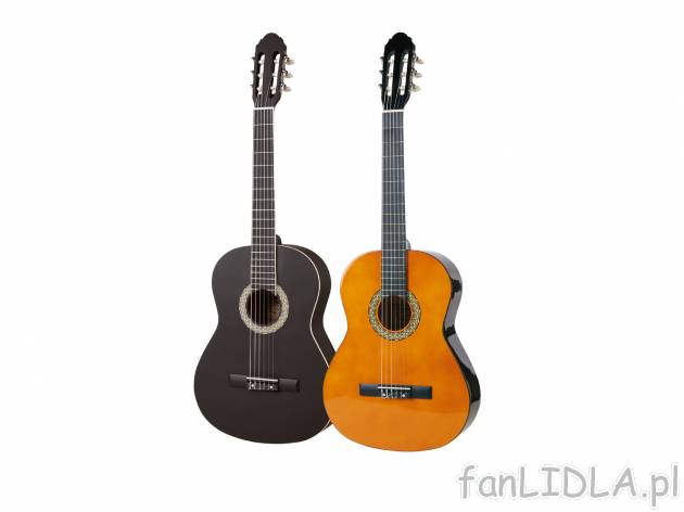 Gitara klasyczna 4/4 , cena 199,00 PLN. 
- nylonowe struny
- korpus z laminowanego ...