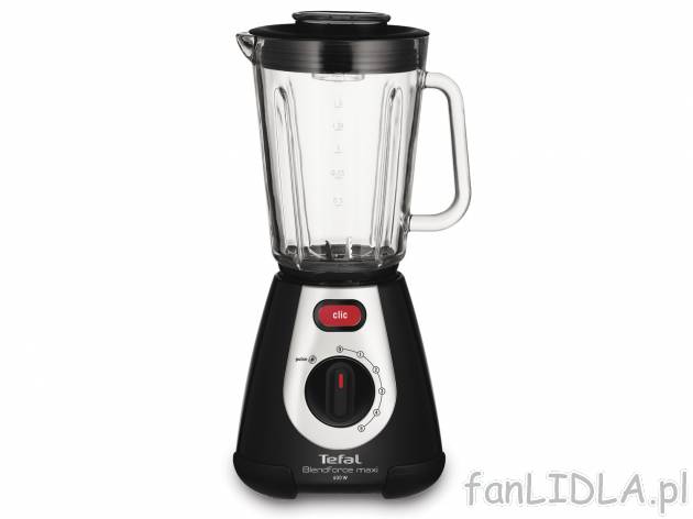 Szklany blender kielichowy 600 W , cena 159,00 PLN 
- 5 prędkości
- funkcja ...
