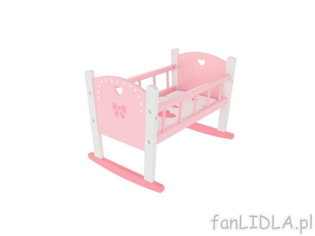 PLAYTIVE® Drewniana kołyska lub wózek dla lalek , cena 99 PLN 
PLAYTIVE® Drewniana ...
