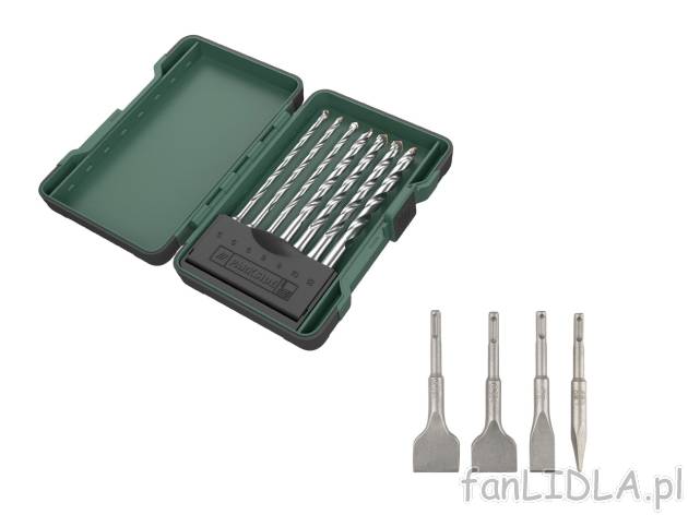 PARKSIDE® Zestaw 7 wierteł lub 4 dłut , cena 24,99 PLN 
 
- do kamienia, betonu, ...
