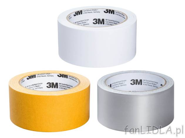 3M® Taśma dwustronna lub aluminiowa , cena 9,99 PLN 
3M® Taśma dwustronna ...