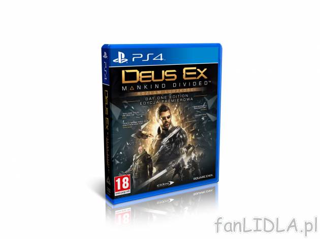 Gra Deux Ex na konsole PS4 , cena 79,90 PLN  
IDEALNY PREZENT DLA GRACZA 