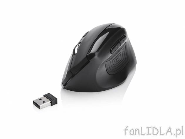 Bezprzewodowa myszka 5,4 GHz , cena 49,99 PLN 
- ergonomiczny kształt
- 6 przycisków ...