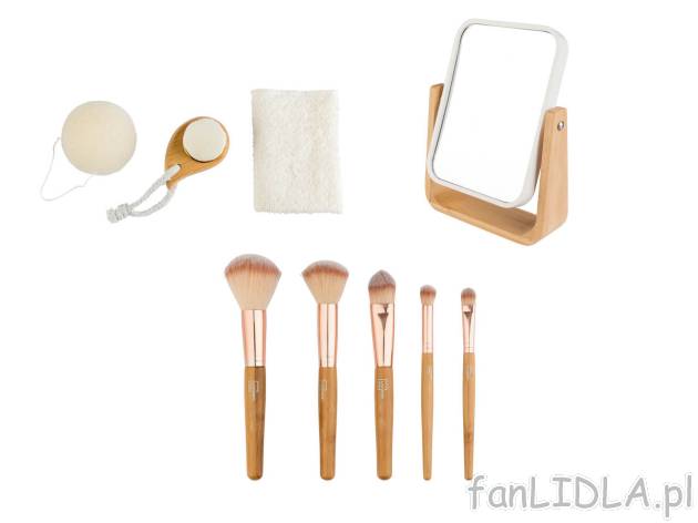 LIVARNO HOME® Bambusowe akcesoria kosmetyczne - Lid , cena 14 PLN