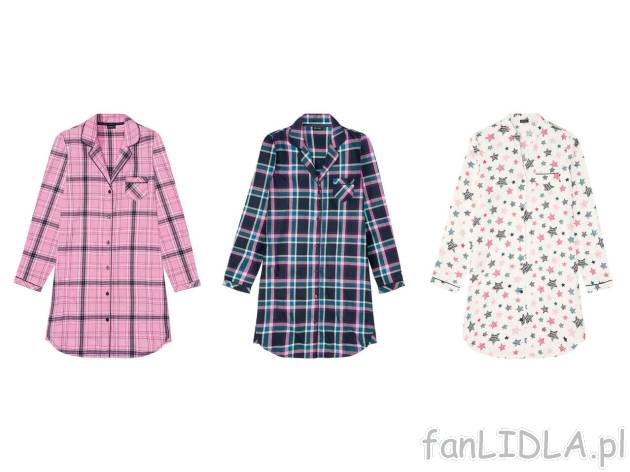 ESMARA® Koszula nocna flanelowa , cena 29,99 PLN 
ESMARA® Koszula nocna flanelowa ...