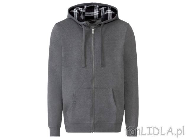 LIVERGY® Bluza męska , cena 39,99 PLN 
2 wzory 
- rozmiary: M-XL
  Dostępny ...