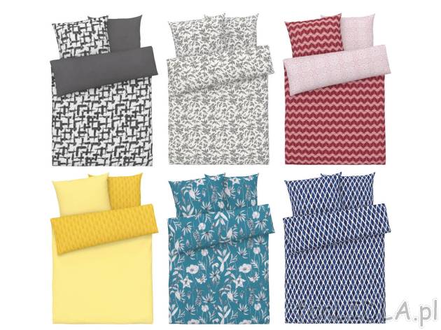 LIVARNO HOME® Pościel z bawełną renforcé , cena 34,99 PLN 
LIVARNO HOME® Pościel ...