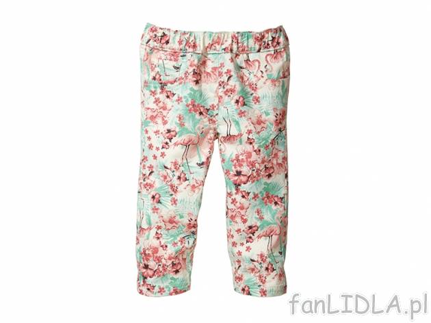 Dziewczęce jeansy 3/4 Pepperts, cena 24,99 PLN za 1 para 
- rozmiary: 122-152 
- ...