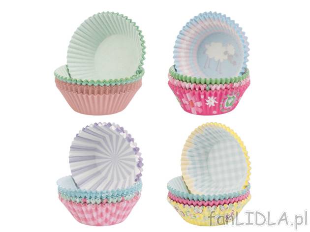 ERNESTO® Foremki papierowe na muffinki, 100 , cena 3,99 PLN 
ERNESTO® Foremki ...