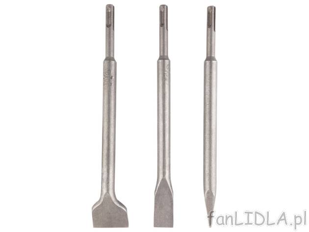PARKSIDE® Zestaw 3 dłut , cena 24,99 PLN 
PARKSIDE® Zestaw 3 dłut 
- do systemu ...
