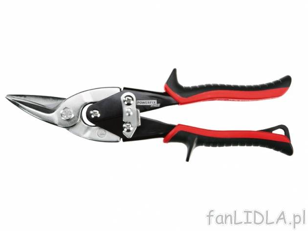 Nożyce do cięcia blachy Powerfix, cena 19,99 PLN za 1 szt. 
- ostrze z wykutej ...