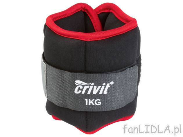 CRIVIT® Obciążniki na kostki i nadgarstki, 2 szt. - , cena 27,99 PLN 
CRIVIT® Obciążniki ...