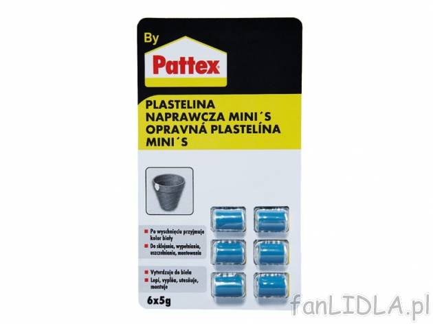 Akcesoria warsztatowe , cena 9,99 PLN za 1 szt. 
do wyboru: 
- plastelina naprawcza ...