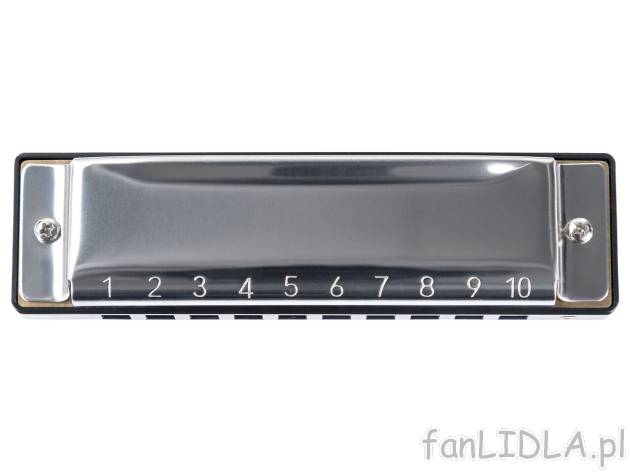 Harmonijka ustna C-dur , cena 19,99 PLN 
Harmonijka ustna C-dur 
- 10,4 x 2,8 ...