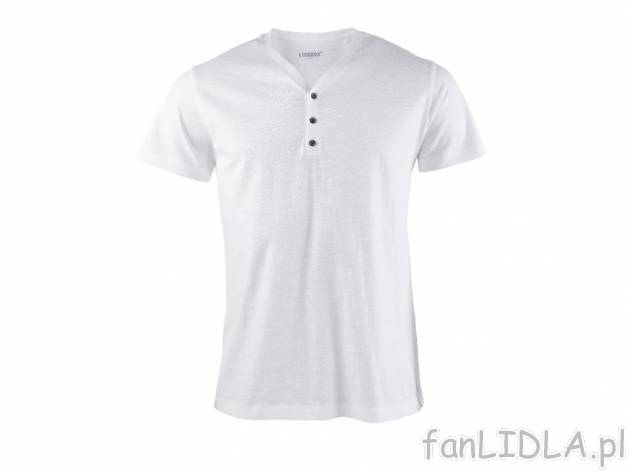 Koszulka Livergy, cena 19,99 PLN za 1 szt. 
- rozmiary: S-XXL (nie wszystkie wzory ...