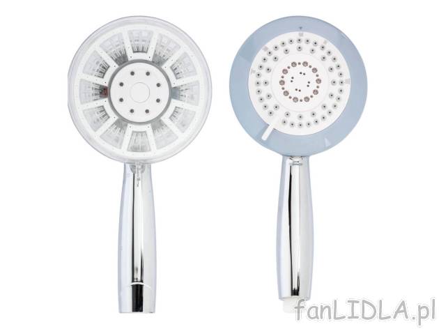 LIVARNO HOME® Słuchawka prysznicowa LED , cena 39,99 PLN 
LIVARNO HOME® Słuchawka ...