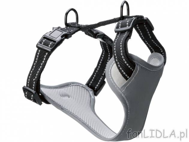 Szelki dla psa odblaskowe Zoofari , cena 24,99 PLN 
- rozmiary: XS, S, M
- regulowany ...
