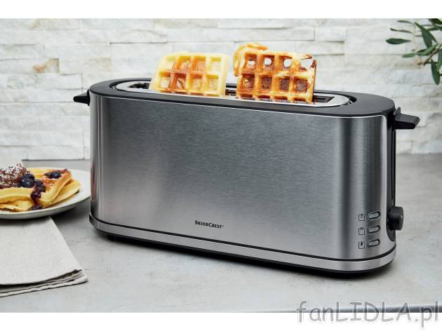 SILVERCREST KITCHEN TOOLS® Toster 1000 W , cena 99 PLN 

- funkcja rozmrażania ...
