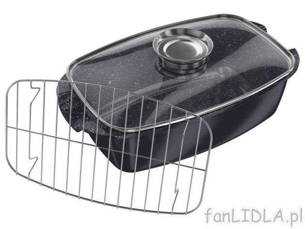 ERNESTO® Brytfanna z odlewu aluminiowego 5,7l , cena 99 PLN 
 
- ok. 39 x 22 ...
