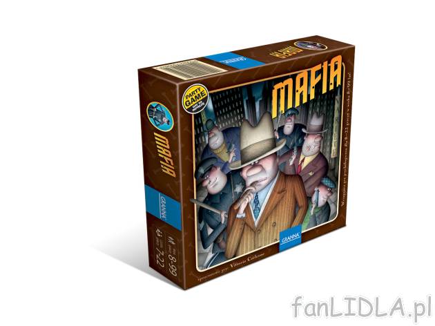 GRANNA® Gra MafIa , cena 24,99 PLN 

- psychologiczna rozgrywka dla starszych ...