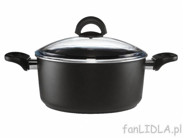Energooszczędny, solidny garnek z odlewu aluminiowego Ernesto, cena 49,99 PLN za ...