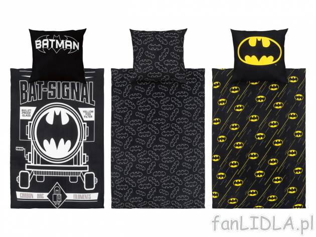 Pościel z bawełny renforcé z kolekcji BATMAN , cena 69,9 PLN 
Pościel z bawełny ...